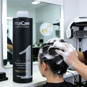 Shampoo à la kératine biologique végétalien pour cheveux fins - Utilisation quotidienne, renforce, répare les cheveux abîmés, <span class=keywords><strong>shampooing</strong></span> clarifiant réparateur à la kératine - Product Image 4