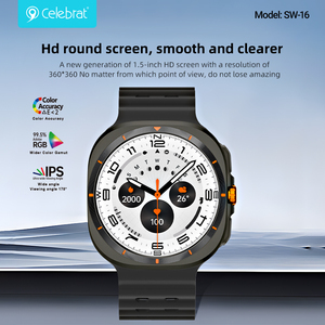 Nuovo <span class=keywords><strong>Smartwatch</strong></span> Sportivo Rotondo alla Moda con Monitoraggio Frequenza Cardiaca, Chiamate BT, Touch Screen, <span class=keywords><strong>GPS</strong></span> e <span class=keywords><strong>Tracker</strong></span> di Attività - Product Image 4