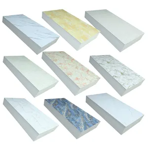 Pvc Decorative Sheet Interior Waterproof Imitation Marble Plastic Wall Panel Production Line