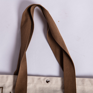 Bolsillo personalizado fuerte Logotipo de marca correa de Asa impresa Estilo de vida activo deportes gimnasio bolsa de lona patrón de letras estilo mejor regalo - Product Image 5