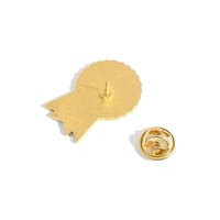 Badge en alliage émaillé amusant à faire soi-même, en laiton moulé, pour la publicité et les anniversaires, médaille, épinglette, certificat, broche