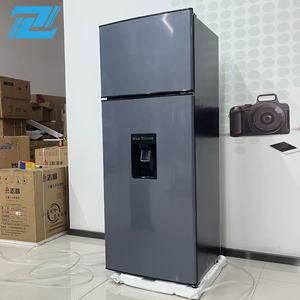 Réfrigérateur à double <span class=keywords><strong>porte</strong></span> à économie d'énergie de 280 L avec compartiments de stockage pour glace et froid et distributeur pour appareils ménagers - Product Image 1