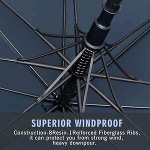 Мужской Зонт с защитой от солнца и дождя, 30 дюймов - Product Image 4