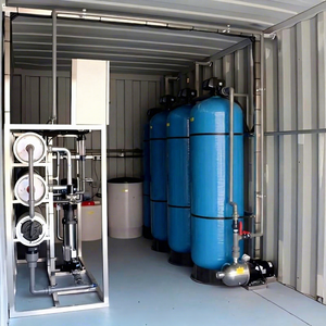 Équipement de purification d'eau RO portable avec assemblage complet de la conduite pour les sites miniers et de construction - Product Image 2