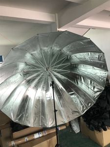 Parapluie Réflecteur Argenté Noir 75 Pouces (185 cm) <span class=keywords><strong>pour</strong></span> Éclairage de Studio, Grand Diffuseur, <span class=keywords><strong>Accessoires</strong></span> de Studio <span class=keywords><strong>Photo</strong></span> - Product Image 6