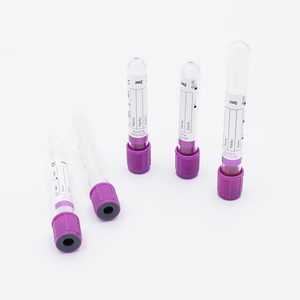 Tubo médico desechable <span class=keywords><strong>EDTA</strong></span> K2 <span class=keywords><strong>K3</strong></span> Tubo de extracción de sangre al vacío de PET o vidrio - Product Image 3