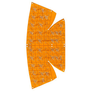 لوحات دوائر مطبوعة مرنة مخصصة من البولي إيميد <span class=keywords><strong>PI</strong></span> مع تقوية بصفائح الفولاذ FR4 من الشركة المصنعة الصينية - Product Image 5