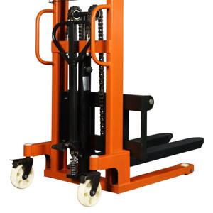 नया 1 टन 2000 किलोग्राम मैनुअल लिफ्ट ट्रक मैनुअल हाइड्रोलिक स्टेकर ट्रॉली वाल्की हाथ लिफ्ट मैनुअल फोर्कलिफ्ट पैलेट स्टेकर - Product Image 6