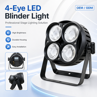 Projecteur LED Par RGBW 4-en-1 professionnel pour scène, style tendance, étanche IP65, avec technologie COB, idéal pour les soirées et événements.