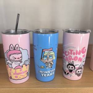 Termo de Acero Inoxidable de 20 oz con Diseño Lindo para Mujeres y Niños, Control de Temperatura Dual, del Sudeste Asiático - Product Image 3