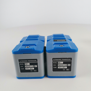 RS485 Modbus HVAC pengukur aliran ultrasonik pemasangan dinding DN100 penjepit Sensor aliran Gas air Output 4-20mA - Product Image 4