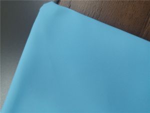 Protecteur d'oreiller imperméable en PVC tissé uni bleu 280 g/m² avec fermeture éclair pour hôpital, maison, hôtel - Product Image 2