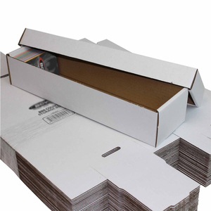 Boîte d'expédition rigide en carton ondulé recyclable, avec lamination brillante/mate personnalisée, pour le rangement des cartes à collectionner de baseball - Product Image 2