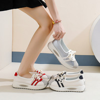 Nouvelles Chaussures Décontractées Printemps-Été 2026 Respirantes Style Forrest Gump Polyvalentes Légères pour Homme en PU et Caoutchouc