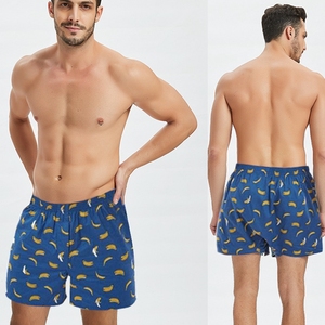 FF3621 drôle confort <span class=keywords><strong>coton</strong></span> lâche hommes Shorts sommeil pyjamas sous-vêtements sous-vêtement imprimé <span class=keywords><strong>coton</strong></span> hommes boxeurs Shorts - Product Image 4