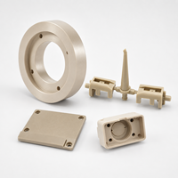 Made to Order PEEK CNC Turned Parts with Clean Surface for Laboratory Analysis Tools