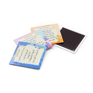 Imanes de Refrigerador Personalizados de Alta Calidad con Palabras y Colores, Imanes Metálicos Personalizados para Refrigerador con Poesía - Product Image 3