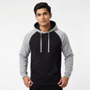 Sudadera con Capucha Personalizada, Color Liso, Ropa Casual para Hombre, MOQ Bajo - Product Image 1