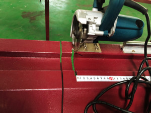 Scie de dé<span class=keywords><strong>coupe</strong></span> manuelle pour cadre de verre isolant, machine à couper les barres d'espacement en aluminium – Offre Spéciale - Product Image 2
