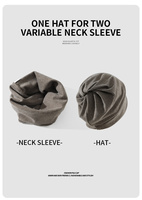 Gorro de Estilo Vintage Unisex para Exteriores con Logotipo Personalizado, Gorra de Cola de Caballo, Gorro de Invierno para Ciclismo