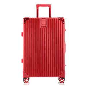 Aluminum Alloy Spinner <b>Suitcase</b> 24 Inch With Aluminum Frame And Swivel Wheels For Women Business Travel Carry-On Luggage - Product Image 5