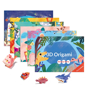 <span class=keywords><strong>Libro</strong></span> de Manualidades de Papel 3D para Niños Pequeños, Kit de Proyectos de Arte para el Desarrollo de la Creatividad y el Aprendizaje Temprano - Product Image 5