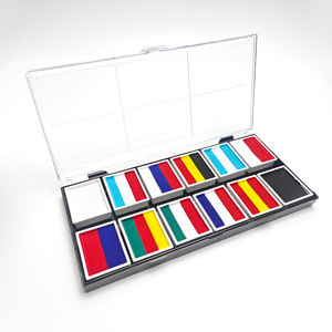 Soccer Game <b>Makeup</b> World soccer 2026 Face Body Painting Palette Football Flag Link Rainbow High Quality Face Paint Kit Holiday - Product Image 3