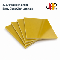 Plaque en époxy personnalisable 3240 JAUNE, matériau isolant, feuille laminée en tissu de verre époxy