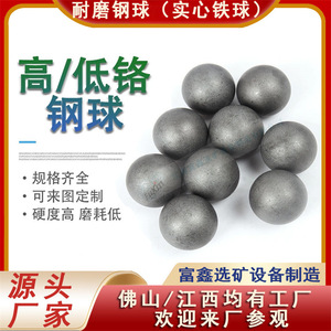 Bolas de molienda para molinos de bolas para plantas de cemento y centrales eléctricas, bolas de acero sólido de hierro fundido con alto contenido de cromo - Product Image 5