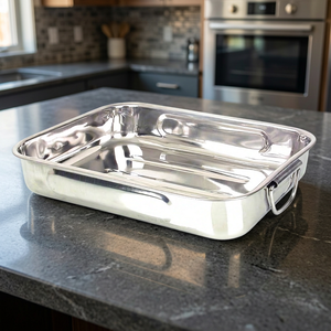 Mayur Exports Stainless Steel Baking Tray Durable Model 3000 - Product Image 3