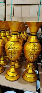 3 packs de vases décoratifs en bois pour plantes d'intérieur pour fleurs artificielles et fausse verdure pour la maison et le jardin. Exportation disponible - Product Image 4