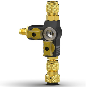 Adaptateur de vanne HVAC Wansheng 6 pouces, filetage droit, zingué, anticorrosion, connecteur à trois voies - Product Image 1