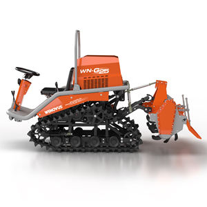 Tracteur diesel Wn-G25 18 kW à chenilles triangulaires, largeur de travail de 1200 mm, rotoculteur à chenilles - Product Image 6