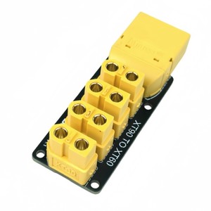 XT60 1-to-4 High-Current Power Distribution Board for Model Aircraft / <b>Drone</b> / High-Current Robot Connector L462 - Product Image 5