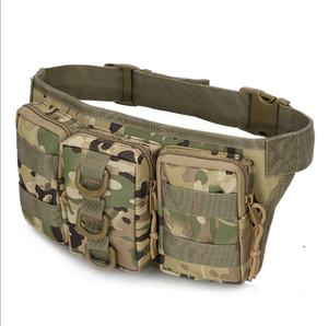 Riñonera Táctica de Camuflaje SB08, Bolsa de Cintura para Caza, Riñonera Impermeable para Senderismo, Escalada y Actividades al Aire Libre - Product Image 1