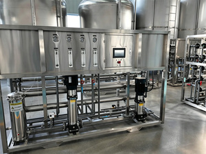 Système d'osmose inverse industriel 1000 LPH, station de traitement de l'eau avec contrôle PLC - Product Image 2