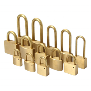 Marine Brass Key Brass Ổ khóa an toàn ổ khóa ngoài trời khóa không thấm nước rỉ sét bằng chứng kho chống Pry khóa cửa 35 mét thuyền phần cứng - Product Image 3