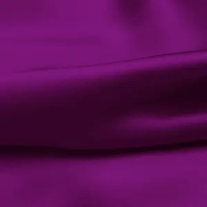30MM Seda Charmeuse Tela ancho 45 "No.51 Color púrpura para camisas de seda