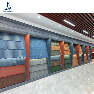 Tuiles de toiture écologiques et économiques, revêtues de pierre, pour usage commercial - Product Image 2