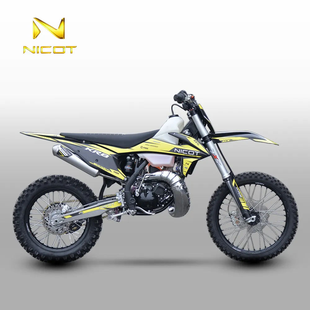 Nicot KF250MT 1 E66MM Hochwertiges 2-Takt-Dirt-Bike 250ccm Motocross 250ccm Offroad-Motorrad 250ccm Dirt Bike für Erwachsene