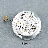 Mouvement Automatique Super Peacock SL 4802 Squelette de Remplacement Kit Mouvement SL-4802 Réparation Machine 4130