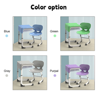 Prix d'usine – Mobilier scolaire ergonomique personnalisé – Bureau et chaise d'écolier en plastique – Table et chaises pour étudiants – Fabrication chinoise