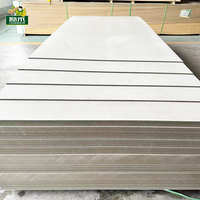 Panneau en MDF étanche noir 12mm 18mm panneau résistant à l'humidité pour la fabrication d'armoires personnalisées