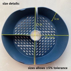 Pour <span class=keywords><strong>Thermomix</strong></span> Varoma Chambre de cuisson à vapeur Demi-quart Diviseur Silicone, Séparateur de salle de cuisson à vapeur Compatible avec TM5 TM6 TM31 - Product Image 2
