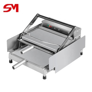 Machine à Hamburger Électrique Portable en Acier Inoxydable avec Haute Productivité et Conception à Porte Française, pour Pâtes à Base <span class=keywords><strong>de</strong></span> Farine - Product Image 4