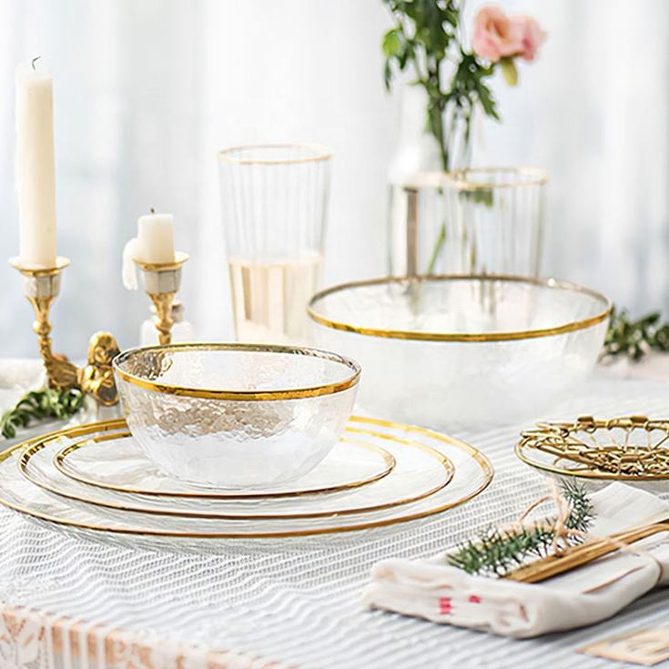 Glassware Dinner Sets Elegant Durable Tableware