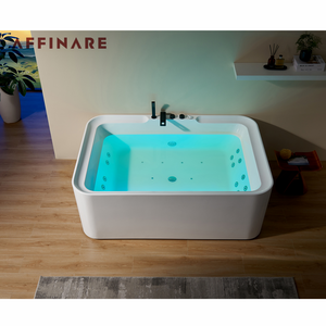 Baignoire de massage en acrylique AFFINARE Original Design 1,8 m pour 2 personnes <span class=keywords><strong>avec</strong></span> massage combiné pour salle de bain intérieure et utilisation extérieure - Product Image 4