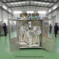 Machine d'emballage automatique électrique à faible coût pour film PVA soluble dans l'eau, avec pompe PLC, scellage et emballage haute vitesse pour liquides et poudres de lessive