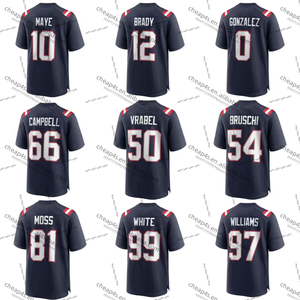 Klaar Om Te Verzenden Goedkope Gestikte Amerikaanse Voetbal Jersey Hoge Kwaliteit Maye Gonzalez Diggs American Voetbal Shirts Plus Size - Product Image 1