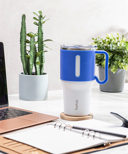 Vaso de acero inoxidable sin BPA personalizado al por mayor vaso de acero inoxidable duradero con tapa - Product Image 3